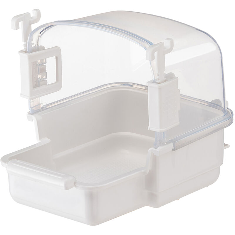 foto del prodotto ferplast rio 2 bagnetto per uccelli, parrocchetti e pappagallini. variante rio 2 misure 19 x 15 x h 15 cm colori misti