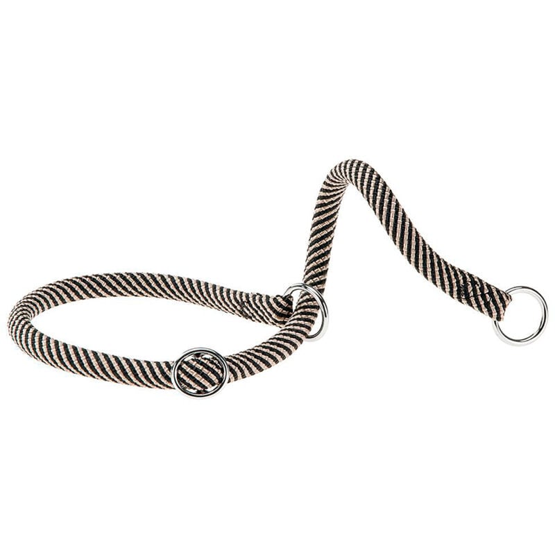 foto del prodotto ferplast sport extreme cs collare a semistrangolo in nylon per cani. variante 13 50 misure a 50 cm b 13 mm marrone
