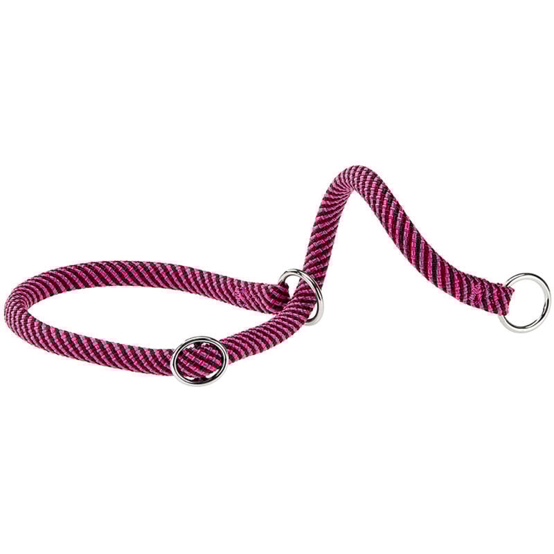 foto del prodotto ferplast sport extreme cs collare a semistrangolo in nylon per cani. variante 13 60 misure a 60 cm b 13 mm fucsia