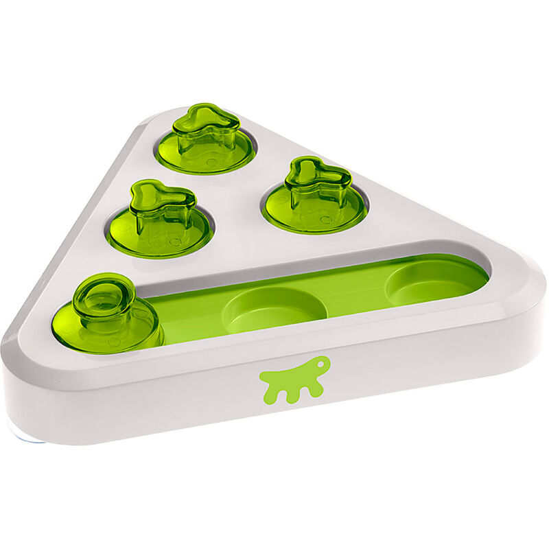 foto del prodotto ferplast trea gioco di abilit per gatti e cani con nascondigli per crocchette. variante trea misure 24.5 x 22 x h 6 cm 