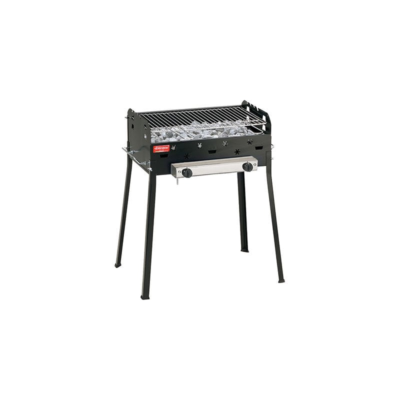 foto del prodotto ferraboli barbecue gas roccia eco fuochi 2 cm 70x48 h.cm 84