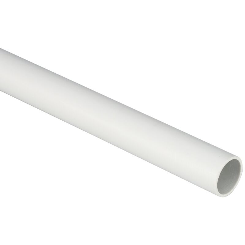 foto del prodotto ferramenta casalinghi tubo rigido protettivo in pvc liscio, 32mm, grigio, classificazione 33211, 2 metri, serie tg15 elettrocanali ectg1532 2
