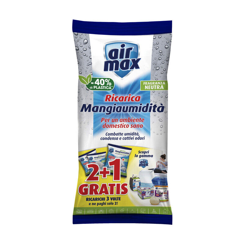 foto del prodotto ferramenta1.com airmax assorbiumidiita sali neutri 3ric.gr.1350. prezzo per 1 pezzo.