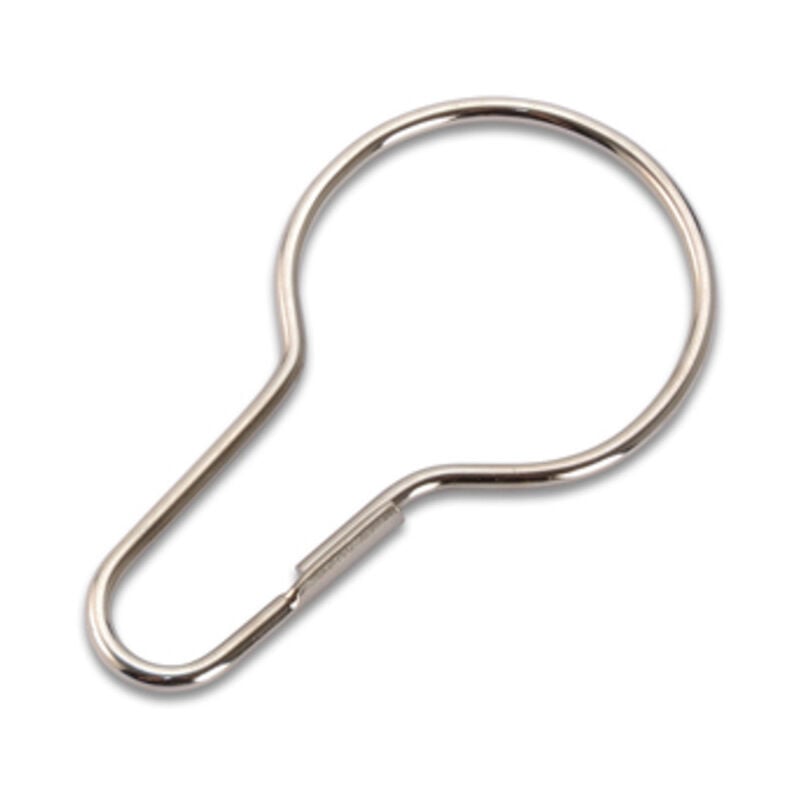 foto del prodotto ferramenta1.com anelli sagomati ferro nichelato a pressione n.1 d.23. prezzo per 1 pezzo.