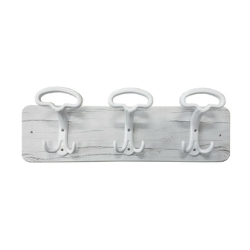 foto del prodotto ferramenta1.com appendiabiti lady shabby chic 3p cm. 50x16. prezzo per 1 pezzo.