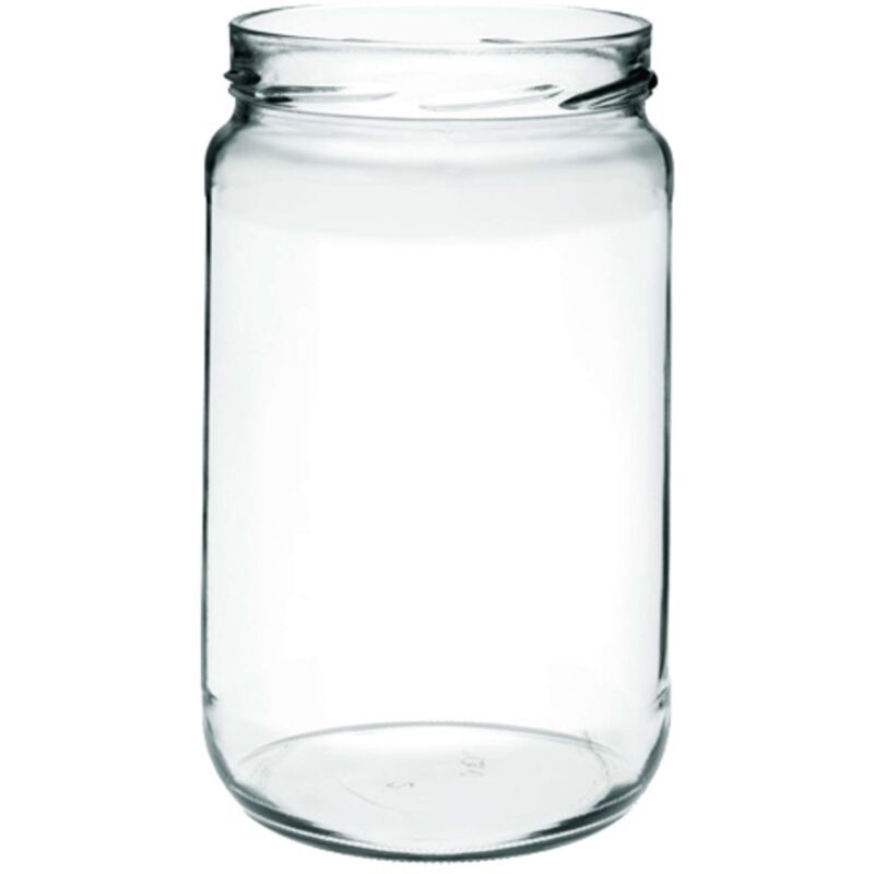 foto del prodotto ferramenta1.com barattolo in vetro senza tappo 314 cc bocca d63 mm 24 pz