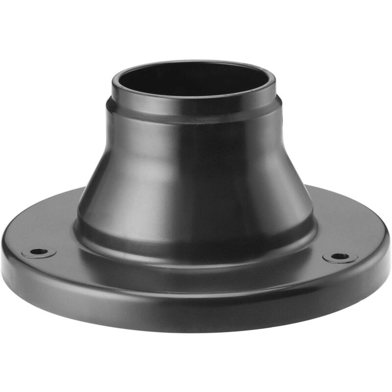 immagine 0 del prodotto ferramenta1.com base per palo lampione 6 cm globo abs nero base 16,5xh8 cm
