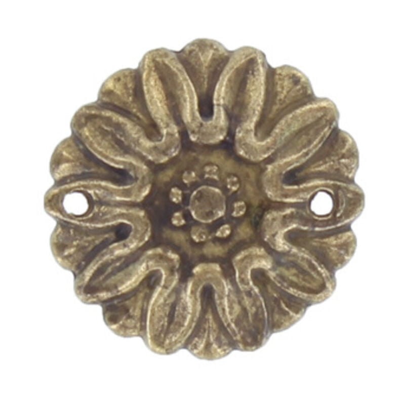 foto del prodotto ferramenta1.com borchia ottone art. 45230.028 ottone antico. prezzo per 1 pezzo.