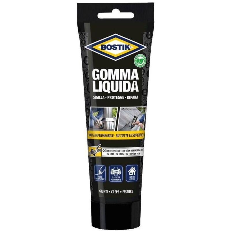 foto del prodotto ferramenta1.com - bostik gomma liquida tubo 250gr.