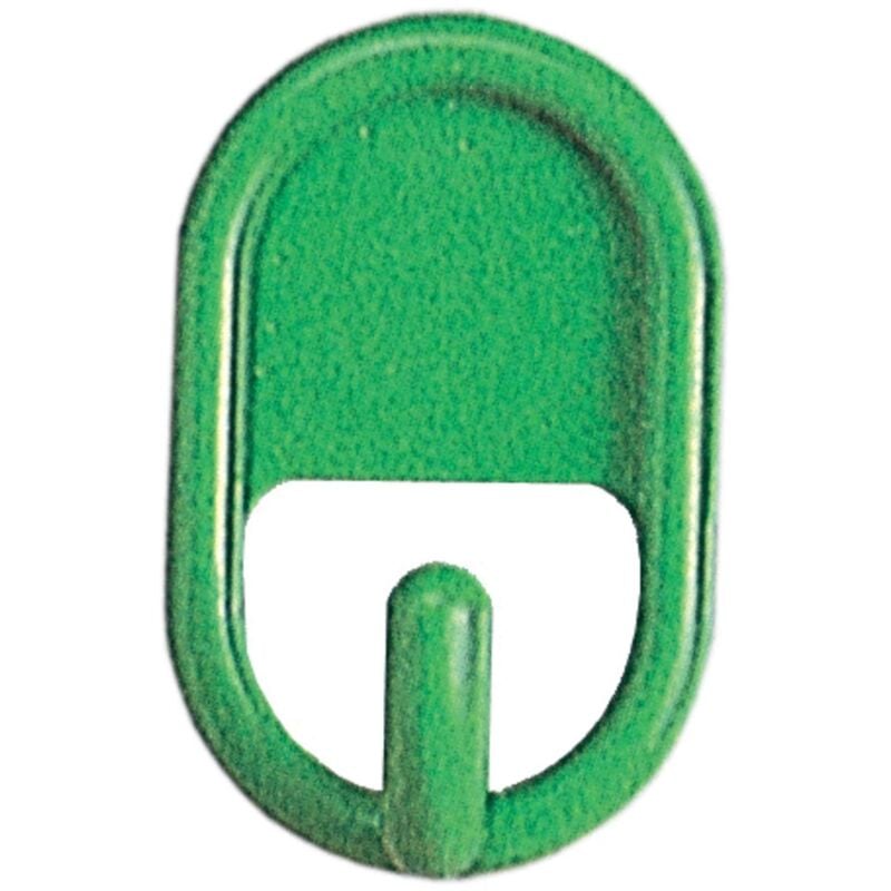 foto del prodotto ferramenta1.com cartella gancio adesivo ovale colori ass 20 pz