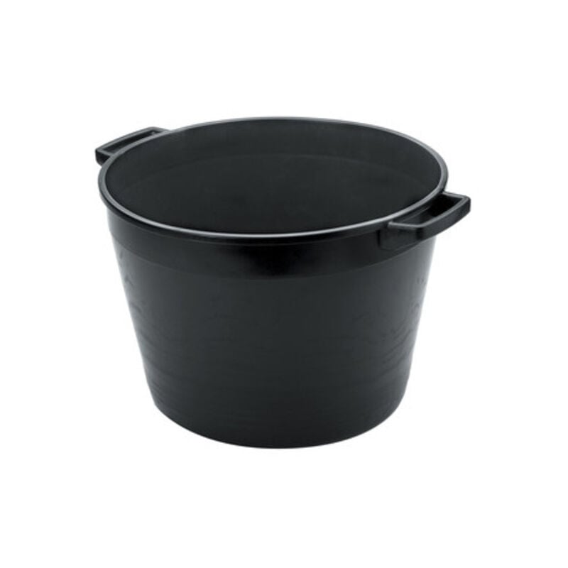 foto del prodotto ferramenta1.com cassa tonda x macerie lt.65 nera cm. 55x41. prezzo per 1 pezzo.