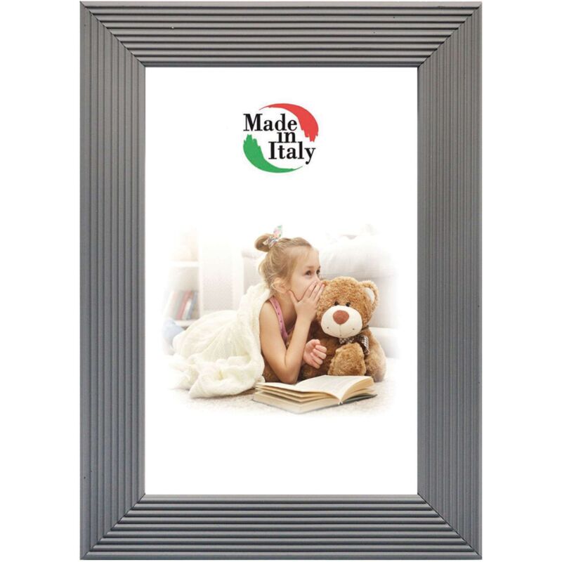 foto del prodotto ferramenta1.com cornice per quadri look 21x29,7 a4 grigio 14 pz