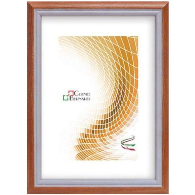 foto del prodotto ferramenta1.com cornice per quadri stile 50x70 noce 7 pz
