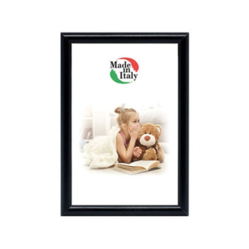 foto del prodotto ferramenta1.com cornice quadri light 18x24 nero. prezzo per 1 pezzo.