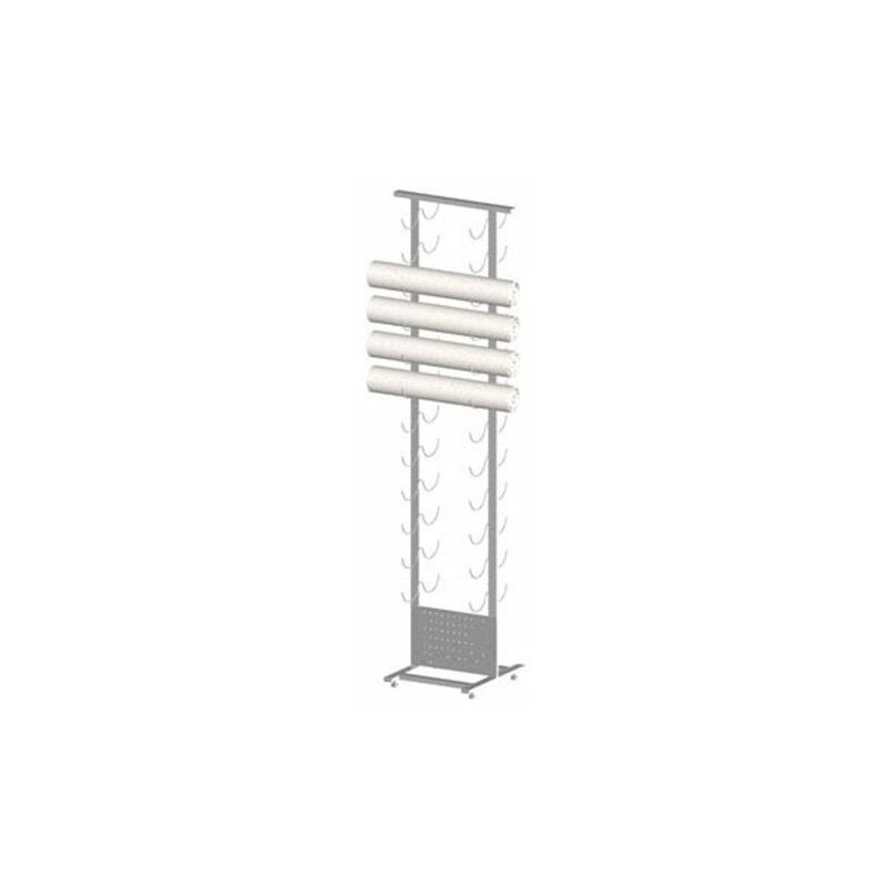 foto del prodotto ferramenta1.com espositore plastica adesiva 24 posti vuoto 
