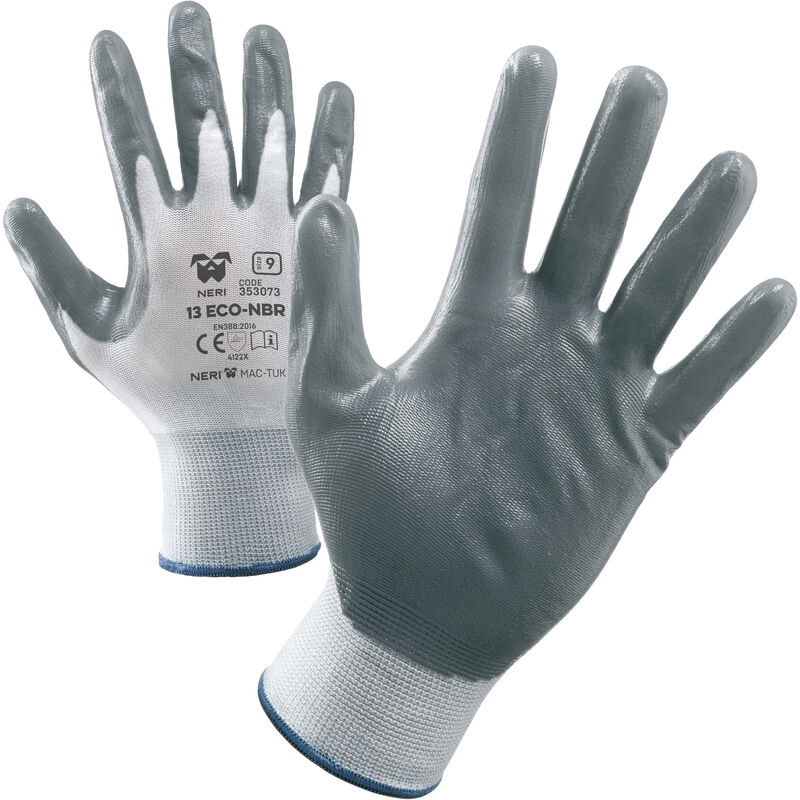 foto del prodotto ferramenta1.com guanti nylon nitrile nbr 13eco tg. 7