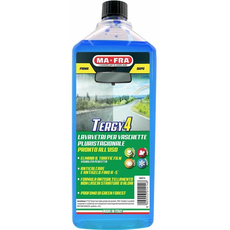 foto del prodotto ferramenta1.com ma fra liquido lavavetri tergy4 pluristaggionale profumato anticalcare auto 1 lt