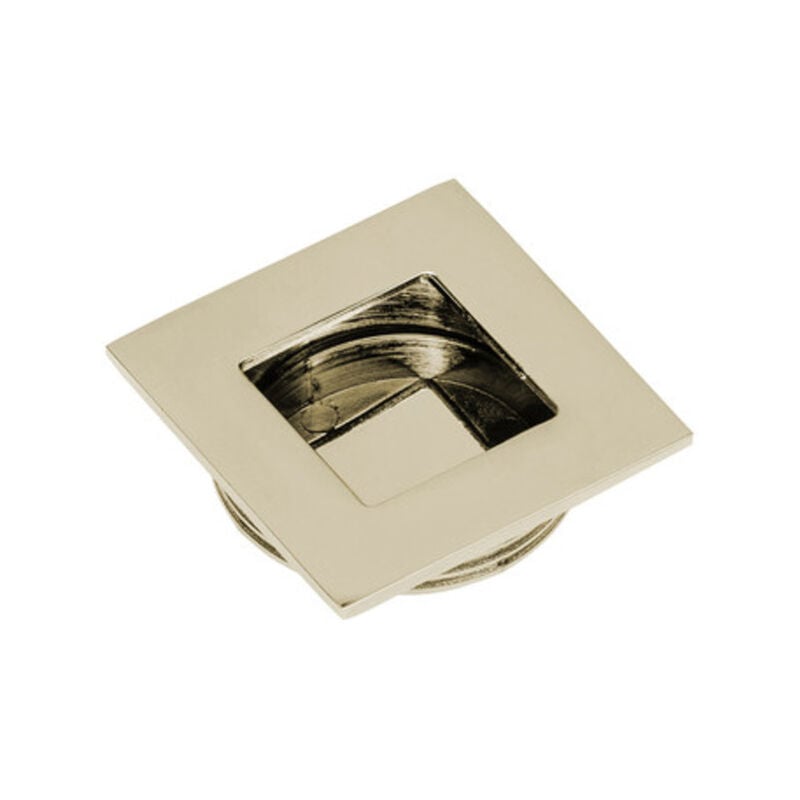 foto del prodotto ferramenta1.com maniglia da incasso d 35mm l 40mm cromo sat