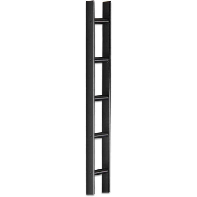 foto del prodotto ferramenta1.com manzoni cremagliera reggimensola 120 cm art.620 nero 2 pz