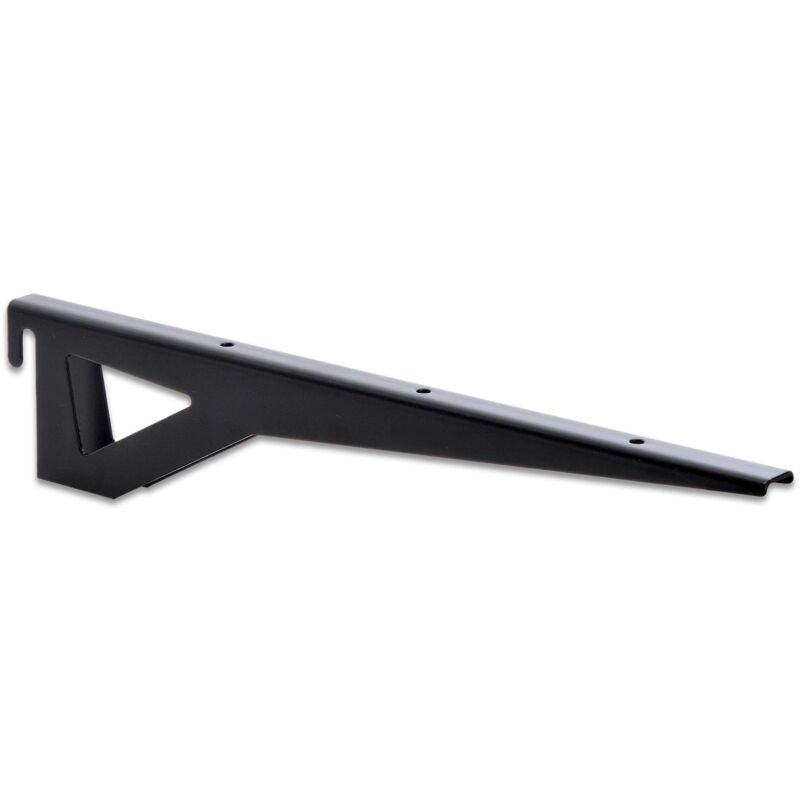 foto del prodotto ferramenta1.com manzoni reggimensola 22 cm art. 628 nero 10 pz