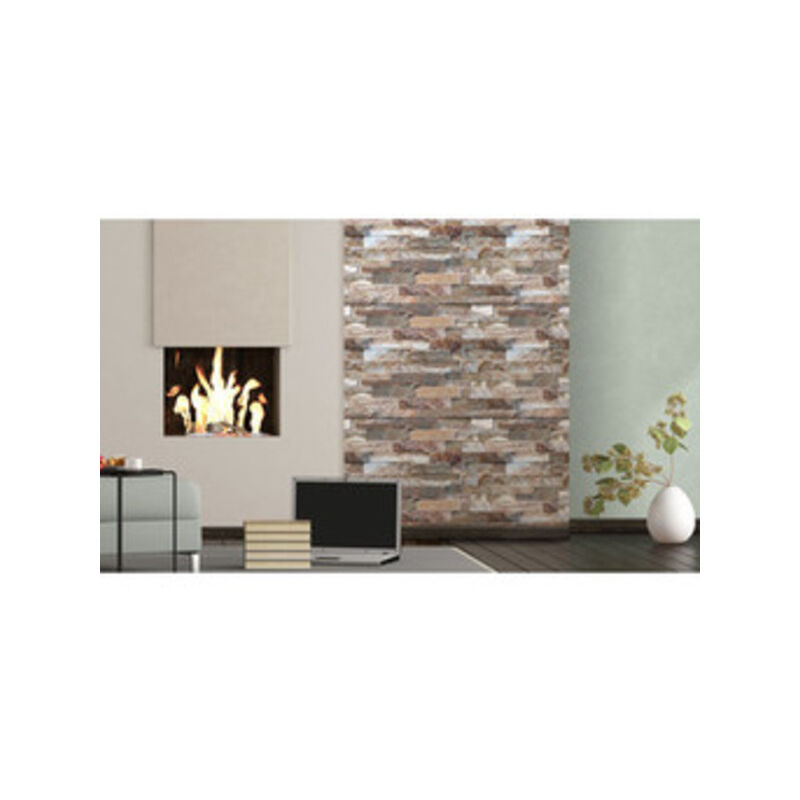foto del prodotto ferramenta1.com pannello decorativo cm 50x100 dis. nat. stone. prezzo per 1 singolo pannello.