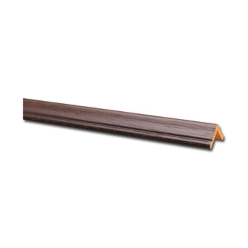 foto del prodotto ferramenta1.com paraspigolo barocco 28x28 noce scuro 66143 h.300. prezzo per 1 pezzo.