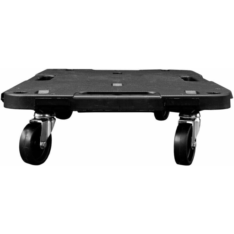 foto del prodotto ferramenta1.com pedana carrellino con ruote misure 58x38x12cm artplast dolly nero portata 543 kg
