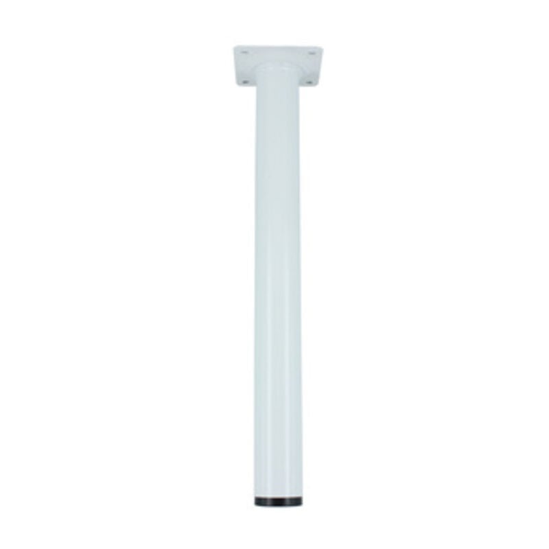 foto del prodotto ferramenta1.com piedino acciaio diam. 30 cm.15 colore bianco. prezzo per 1 pezzo.