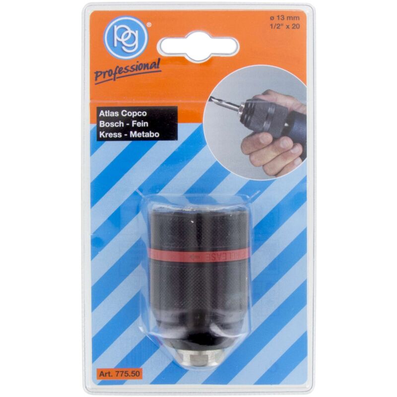 foto del prodotto ferramenta1.com poggi 775.50 mandrino metallo autoserr. 1 2x13f