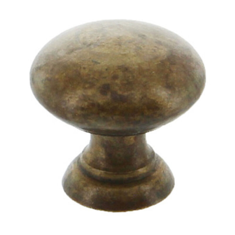 foto del prodotto ferramenta1.com pomolo antich. art. 24228 mm.20 ottone antico. prezzo per 1 pezzo.