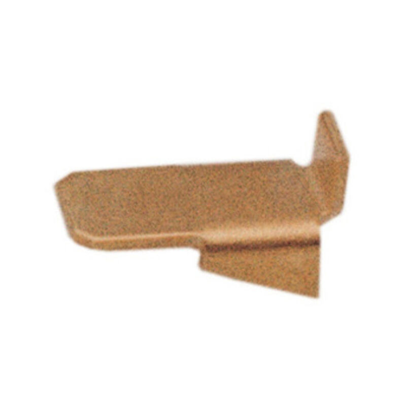 foto del prodotto ferramenta1.com reggipiano ottonato x cremagliera 9x5. prezzo per 1 pezzo.
