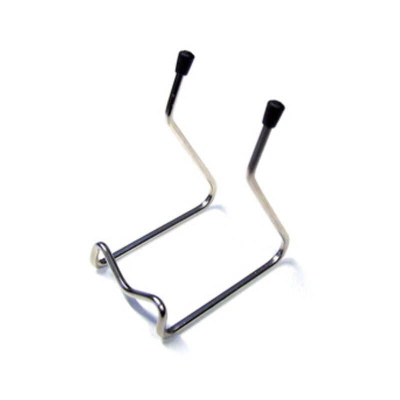 foto del prodotto ferramenta1.com reggipiatti da appoggio ferro nichelato. prezzo per 1 pezzo.