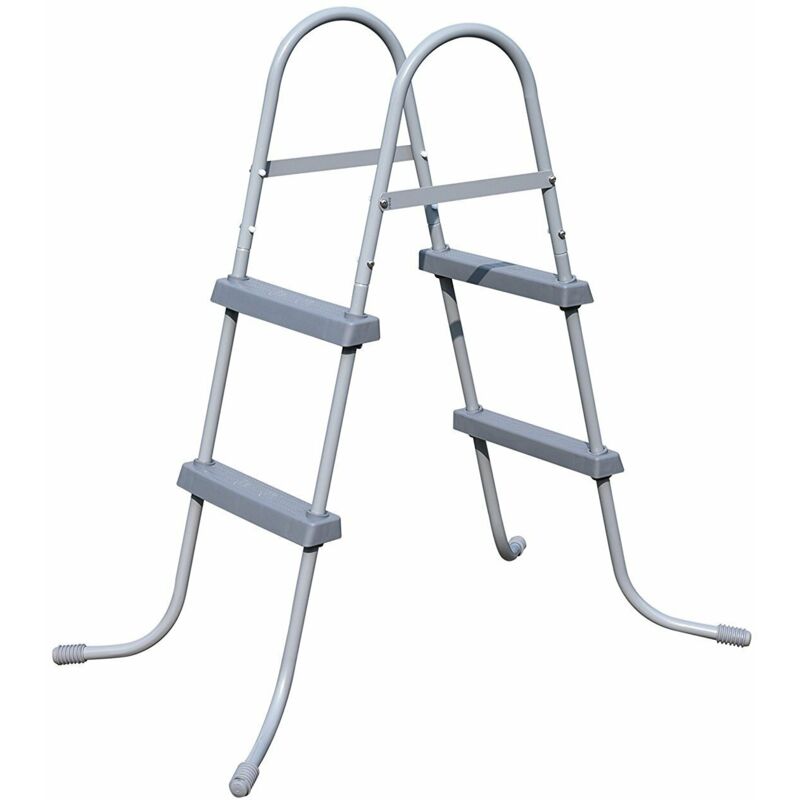 foto del prodotto ferramenta1.com scala scaletta per piscina fuoriterra autoportante bestway intex cm 84 h