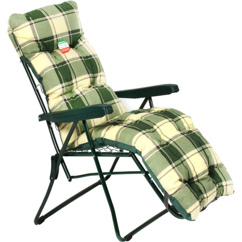 foto del prodotto ferramenta1.com - sdraio c poggiap. 6 posizioni cod.9010cn col.assortiti pz 1