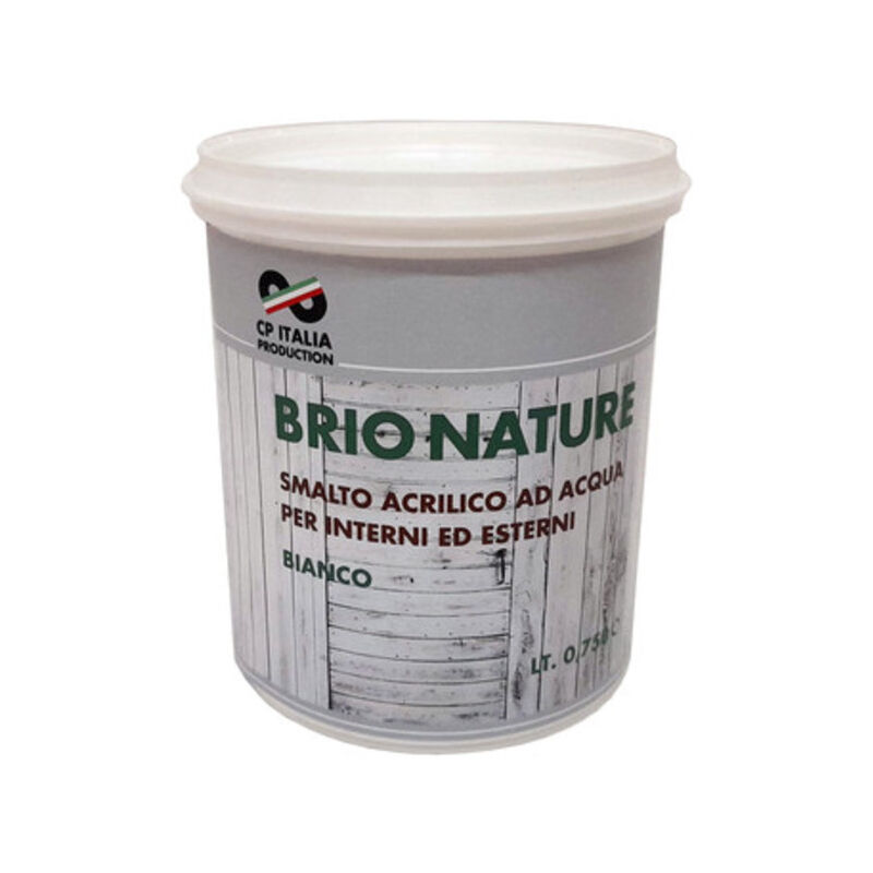 foto del prodotto ferramenta1.com smalto satin.allacqua brionature bianco lt.0,750. prezzo per 1 pezzo.
