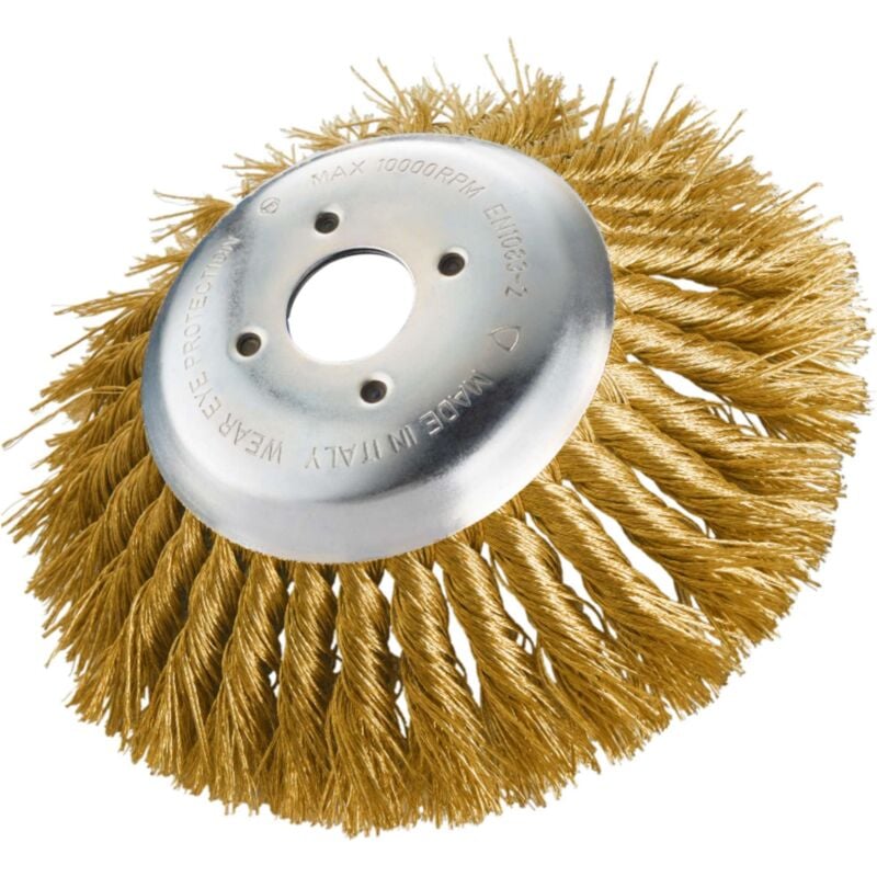 foto del prodotto ferramenta1.com spazzola per decespugliatore 170 mm fili liz