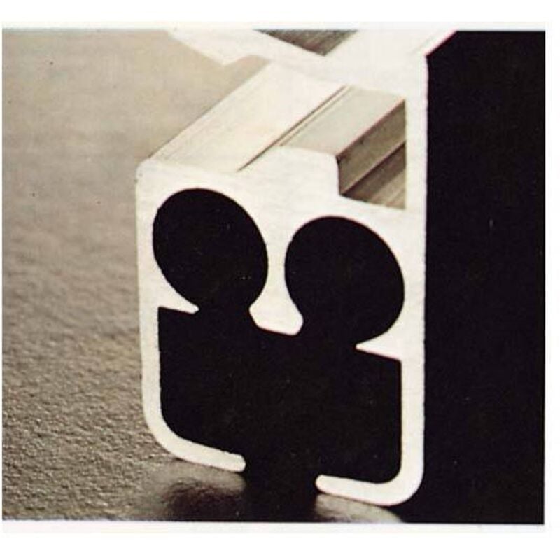 foto del prodotto ferramenta1.com - st profilo st61 bianco confezionato