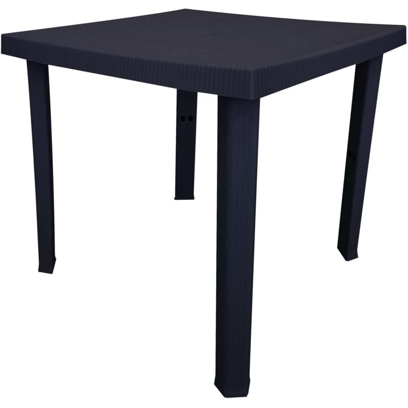 foto del prodotto ferramenta1.com tavolo garden figaro cm.80x80 antracite