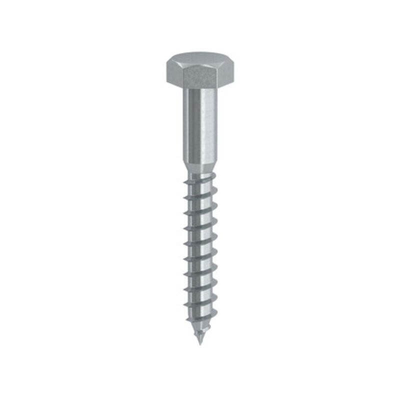 foto del prodotto ferramenta1.com tirafondi x legno mm. 8x 80 ambrovit. prezzo per 1 pezzo.