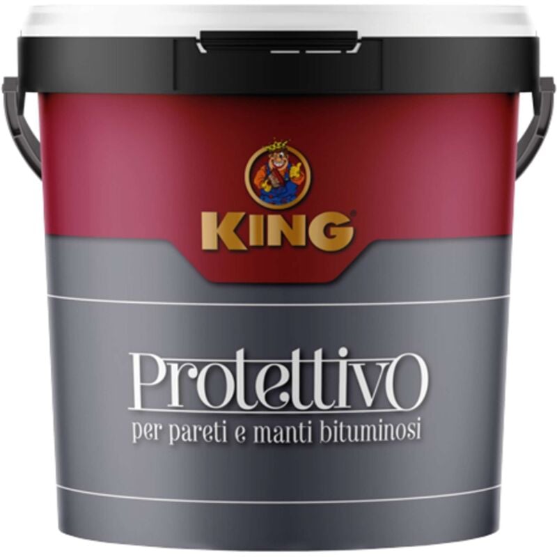 foto del prodotto ferramenta1.com vernice acrilica per guaina impermeab rosso 5 l
