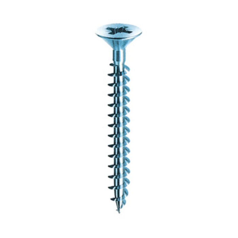 foto del prodotto ferramenta1.com vite truciolare testa svasata piana 4 x 40mm inox panelvit. prezzo per 100 pezzi.