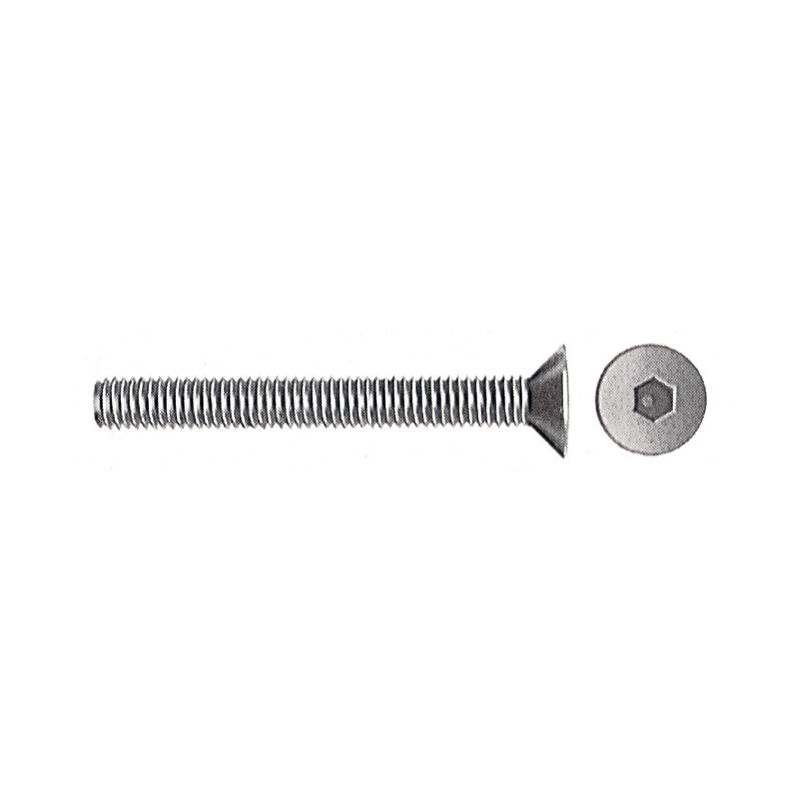 foto del prodotto ferramenta1.com viti t.s.p. brunite esag. inc. 6x30. prezzo per 1 pezzo.