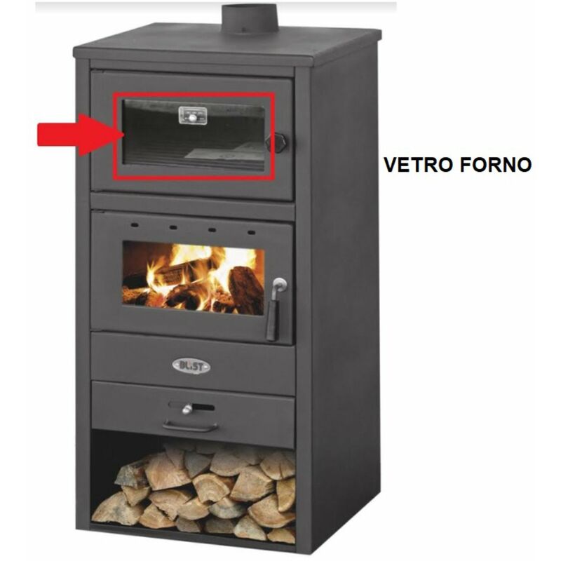 foto del prodotto ferramenta1.com zz vetro forno x stufa a legna c forno mod. blist br