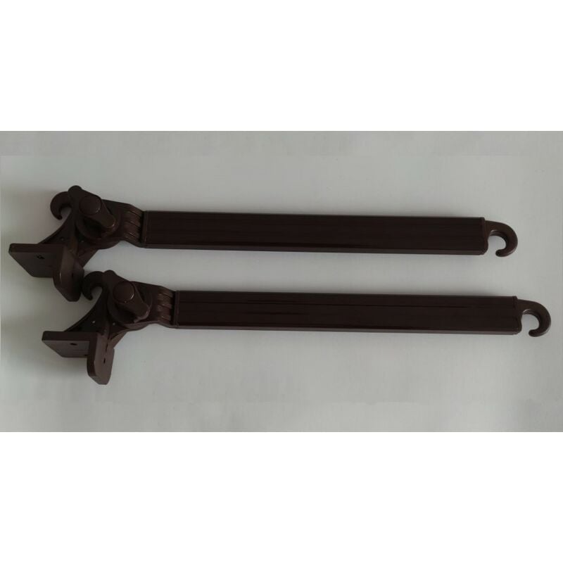 foto del prodotto ferramente braccetti per tende da sole in alluminio bracci alluminio 50 cm in coppia vari colori