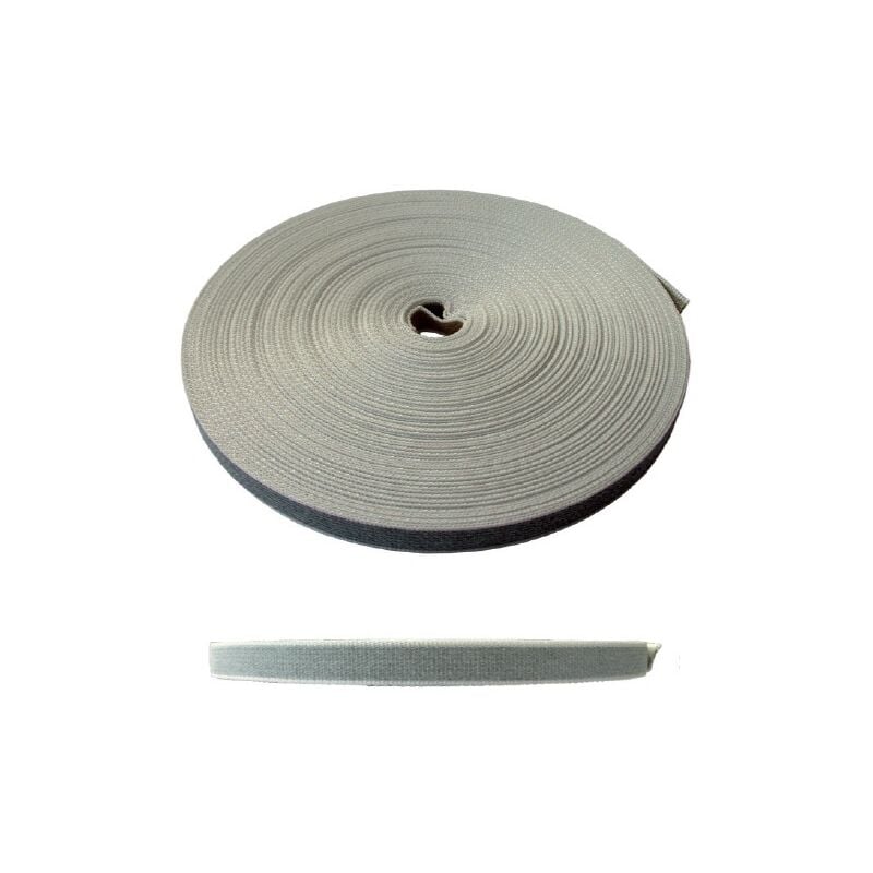foto del prodotto ferramente cintino per tapparelle avvolgibili metri 50 corda cotone bicolore grigio beige cinghia