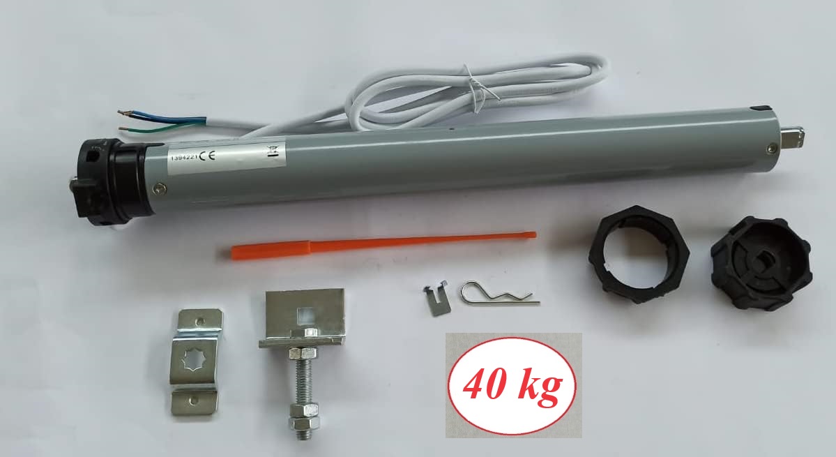 foto del prodotto ferramente motore tapparella 40 kg 20 nm staffa regolabile inclusa motori per tapparelle elettriche avvolgibili