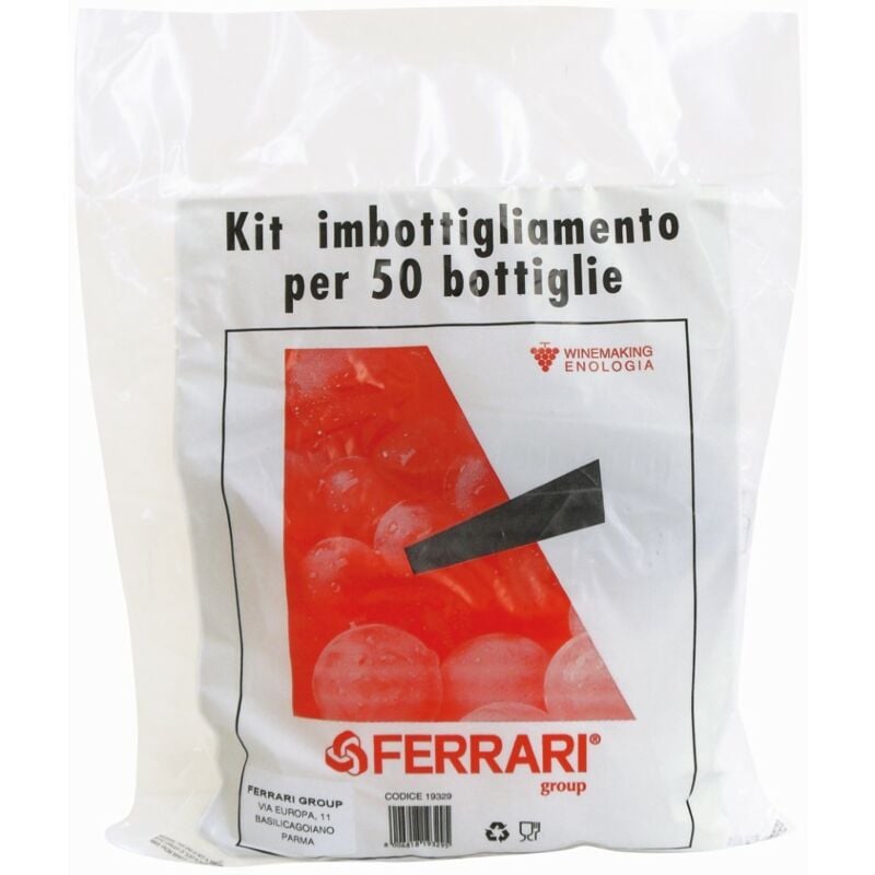 foto del prodotto ferrari kit 50 tappi in plastica alettati con 50 gabbiette group
