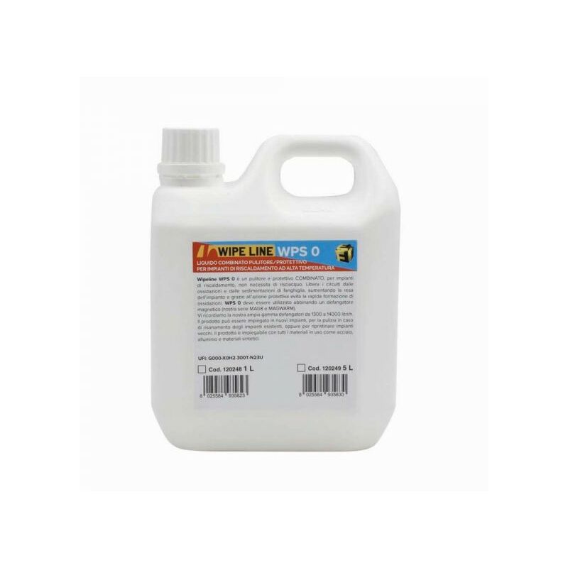 foto del prodotto ferrari liquido pulizia e protezione impianto riscaldamento caldaia 1 lt.