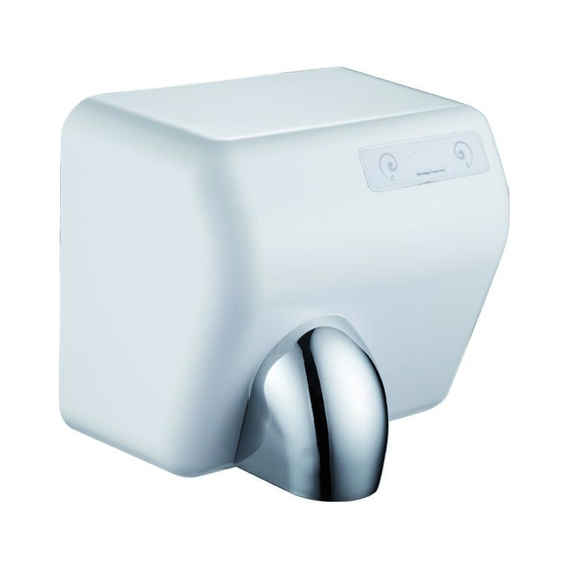 foto del prodotto ferrari srl - asciugamani elettrico automatico con sensore in abs bianco 1300w l 267 x p 210 x h 235 mm - idrhaus