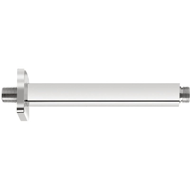 foto del prodotto ferrari srl braccio doccia square braccio doccia square x soffitto 25x200 in acciaio inox aisi304